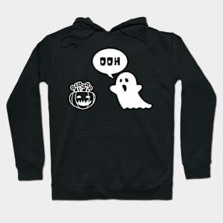 Halloween Ohh Ghost Hoodie